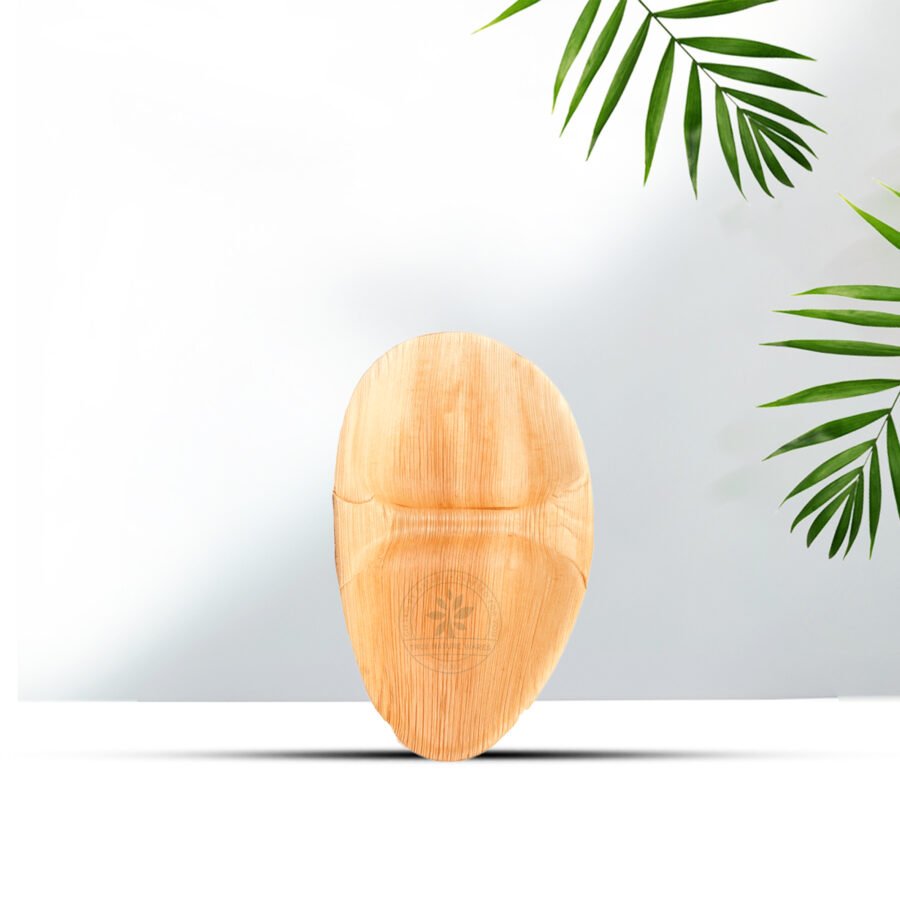 9" Oval Plate 2 Partition